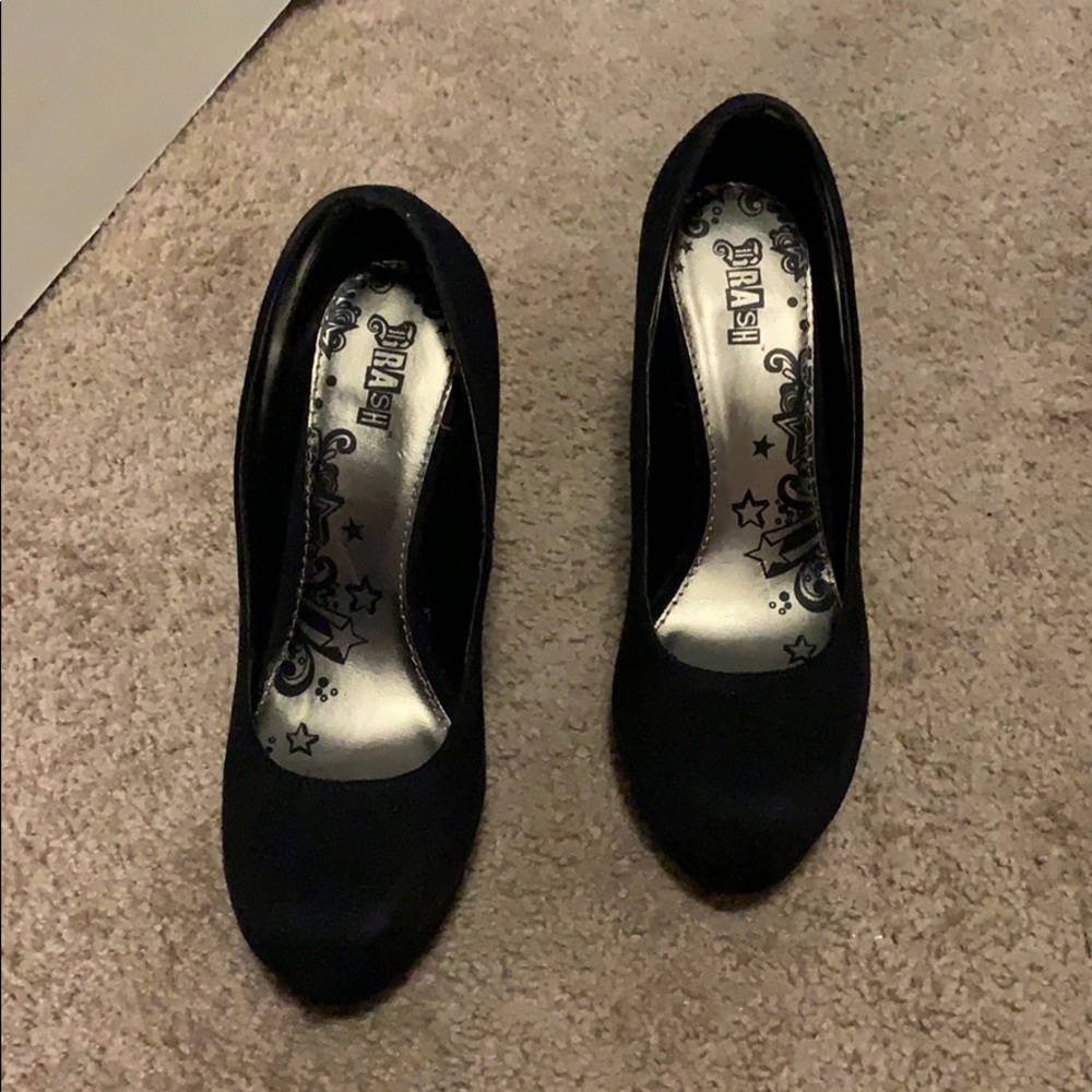 Black heels
